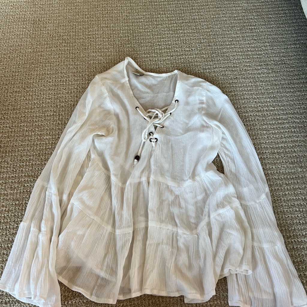 Devi White Blouse